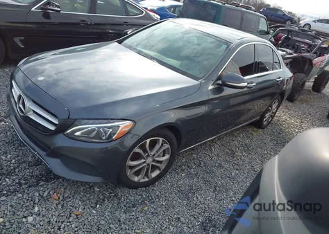 2015 Mercedes-Benz C 300 4Matic from USA, damaged, VIN 55SWF4KBXFU058351